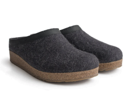 Haflinger GZL Clog (Unisex) - Charcoal Online