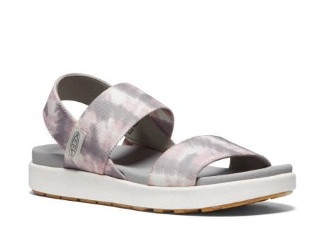 Keen Women s Elle Backstrap Sandal - Fawn Tie Dye Star White For Cheap