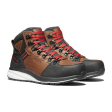 Keen Utility Red Hook Carbon Fiber Toe Mid Work Boot (Men) - Tobacco Black Online now