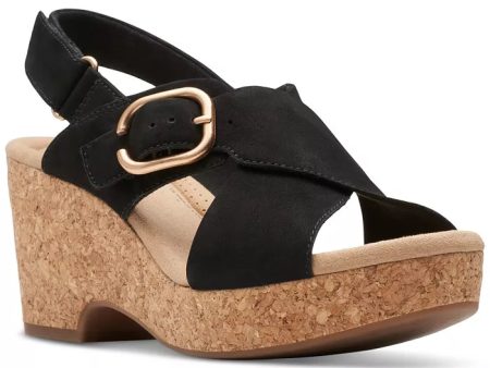 Clarks Women s Giselle Dove Sandals - Black For Cheap