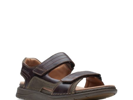 Clarks Men s Nature Trek Sandal - Mahogany Online