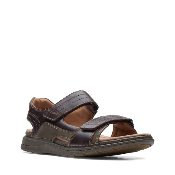 Clarks Men s Nature Trek Sandal - Mahogany Online