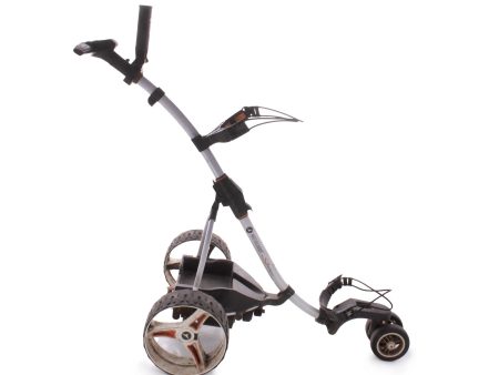 Motocaddy S1 Remote 36 Hole Lithium Second Hand Electric Golf Trolley - White Sale