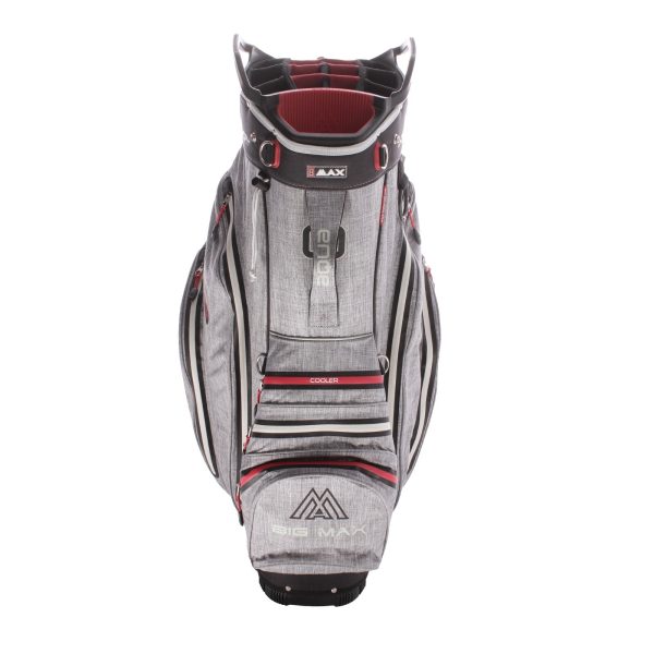 Big Max 14.0 Aqua Tour Second Hand Cart Bag - Grey Black Red Discount