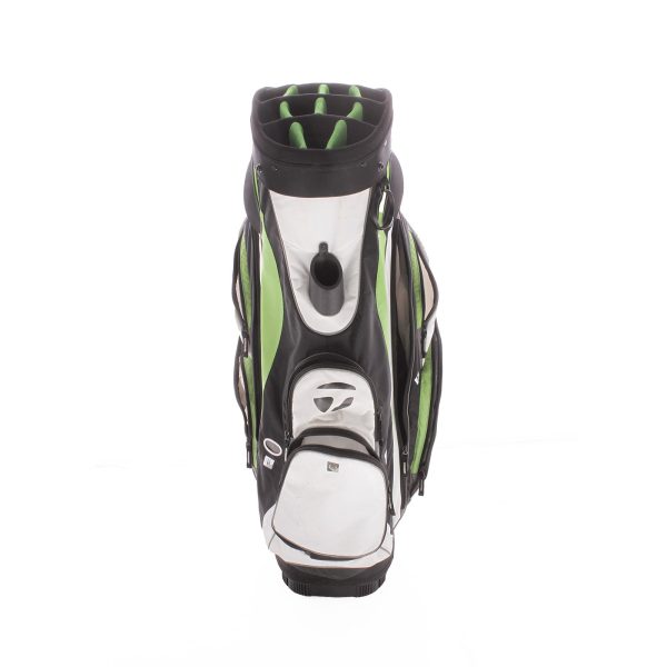 Taylormade Second Hand Cart Bag - White Black Green Supply