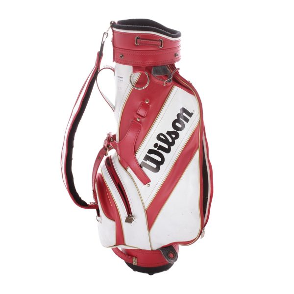 Wilson Second Hand Cart Bag - Red  White Online Hot Sale