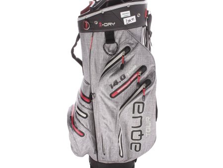 Big Max 14.0 Aqua Tour Second Hand Cart Bag - Grey Black Red Discount