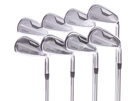 Titleist T200ii Steel Men s Right Irons 4-PW+AW Stiff - True Temper AMT Black S300 Supply