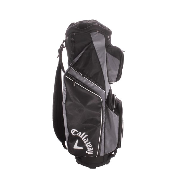 Callaway X Series Second Hand Cart Bag - Black Grey White Online Sale