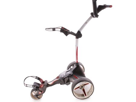 Motocaddy M1 18 Hole Lithium Second Hand Electric Golf Trolley - White Fashion