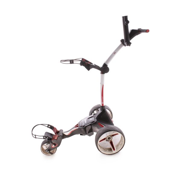 Motocaddy M1 18 Hole Lithium Second Hand Electric Golf Trolley - White Fashion