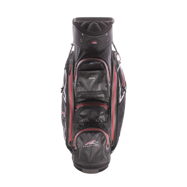 Powakaddy Dri Edition Second Hand Cart Bag - Black Red White Cheap