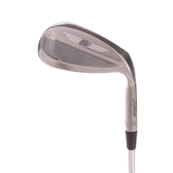 Titleist Vokey SM9 Brushed Steel Steel Men s Right Lob Wedge 1 2  Long 60 Degree 10 Bounce F Grind Wedge - BV Vokey Wedge Online