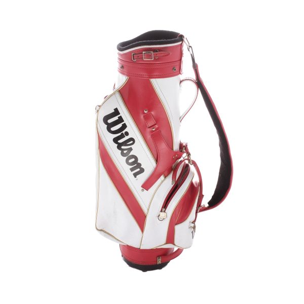 Wilson Second Hand Cart Bag - Red  White Online Hot Sale