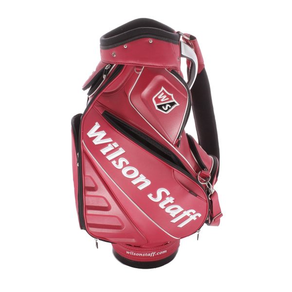 Wilson Staff Second Hand Tour Bag - Red White Cheap