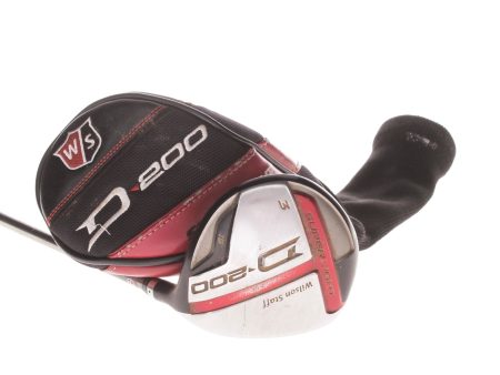 Wilson Staff D300 Superlight Graphite Men s Right Fairway 3 Wood 15 Degree Regular - UST Mamiya Elements Chrome 49FR Cheap