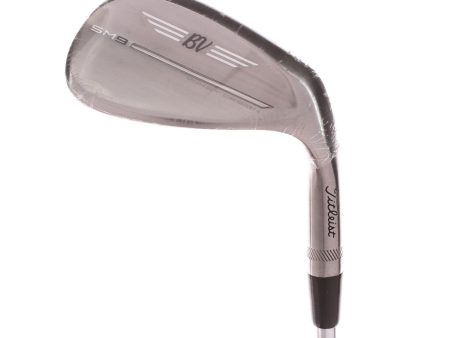 Titleist Vokey SM9 Brushed Steel Steel Men s Right Lob Wedge 60 Degree 08 Bounce M Grind Stiff - Dynamic Gold 115 S300 Supply